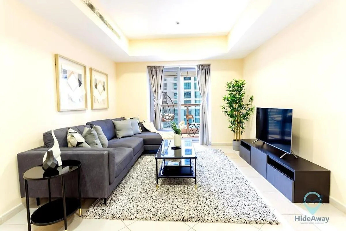 1Br Cool Vibes Pool Views Dubai Marina 아파트 0*,