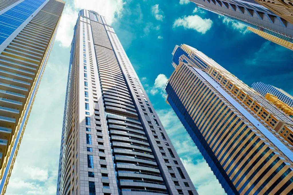 1Br Cool Vibes Pool Views Dubai Marina 아파트 아랍에미리트